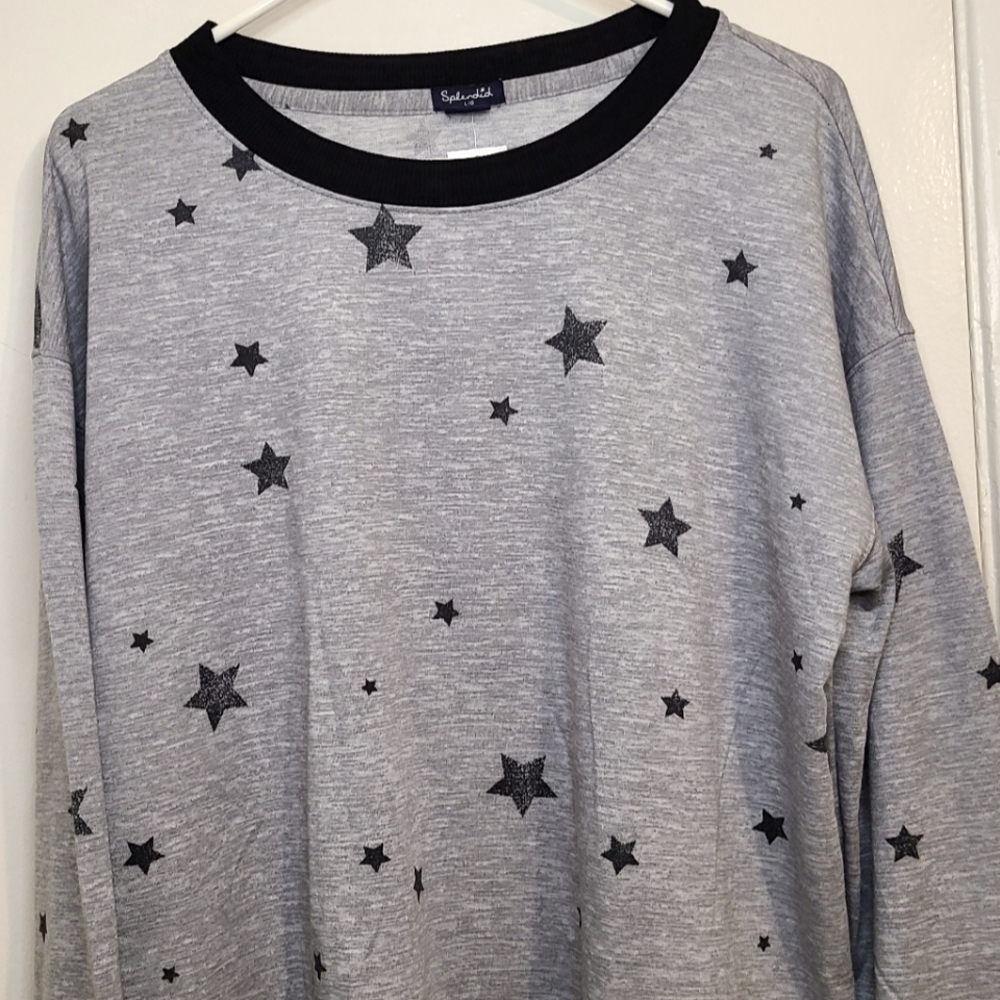 Splendid long sleeve shirt large size